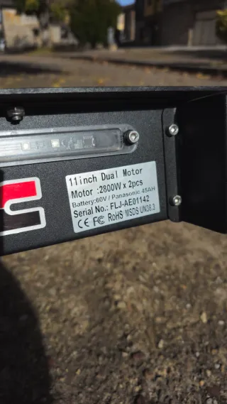 Patinete Eléctrico 5600W