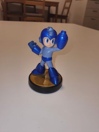 Figura Amiibo Mega Man Super Smash Bros. Nintendo