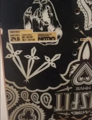 Tabla Snowboard Nitro Misfit