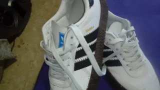 Adidas Samba Blancas y Negras