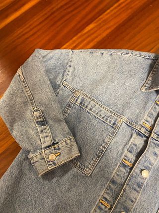 Sobrecamisa vaquera Zara