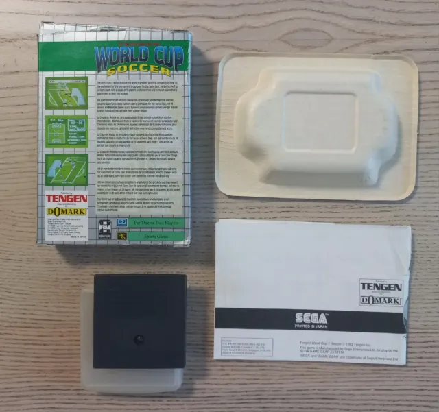 Tengen World Cup Soccer Game Gear