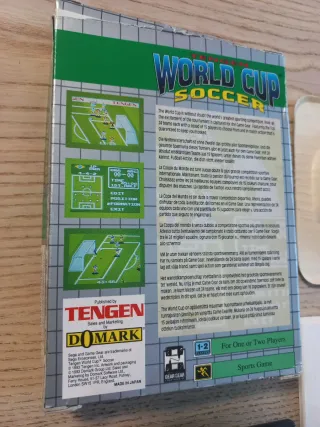 Tengen World Cup Soccer Game Gear