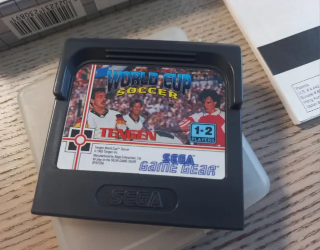 Tengen World Cup Soccer Game Gear
