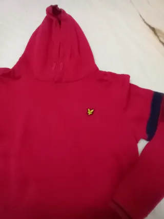Felpa Lyle & Scott bambino rossa