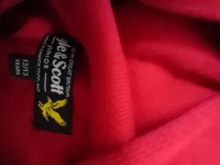 Felpa Lyle & Scott bambino rossa