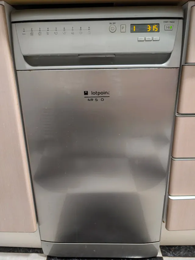 Lavavajillas 45cm Hotpoint Ariston 9 programas