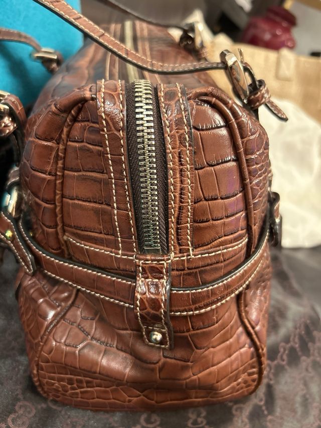 Bolso Gucci 85 Aniversario Marrón Cocodrilo