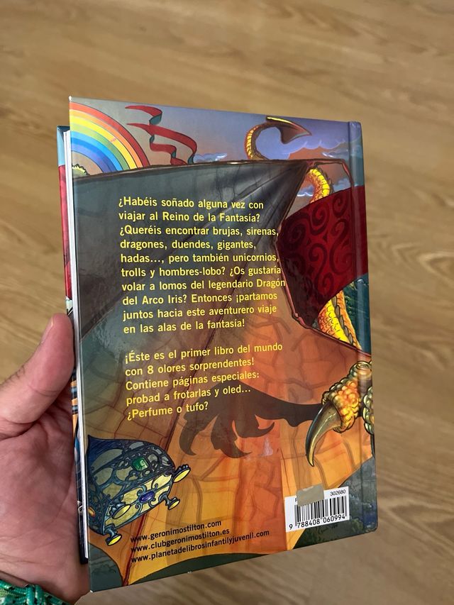 Libro En El Reino De La Fantasia. Geronimo Stilton