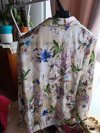 Camisa estampada floral