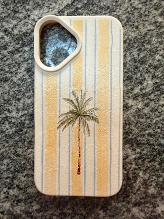 Funda iPhone 16 Palmera Rayas