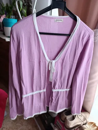 Cárdigan Escorpión Rosa