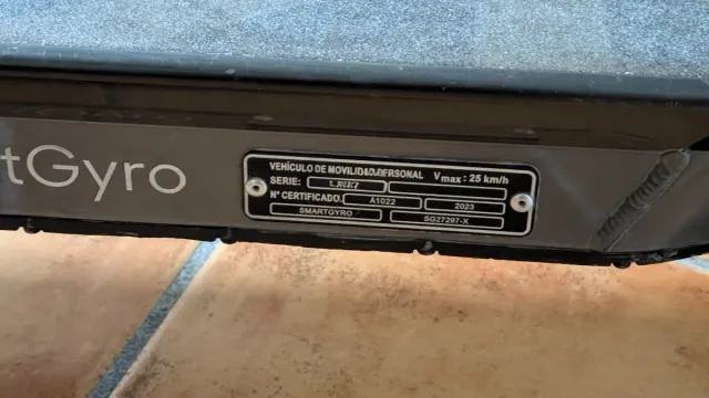 Patinete SmartGyro K2 Titan Gris