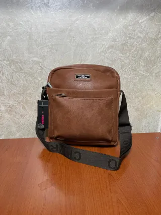 Borsello uomo Charro marrone nuovo