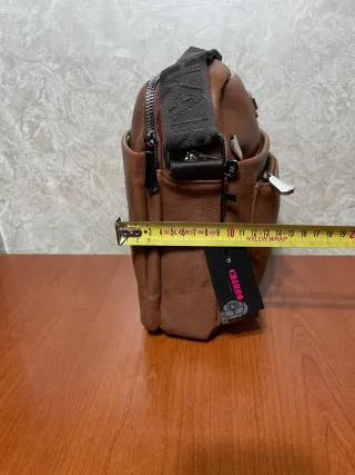 Borsello uomo Charro marrone nuovo