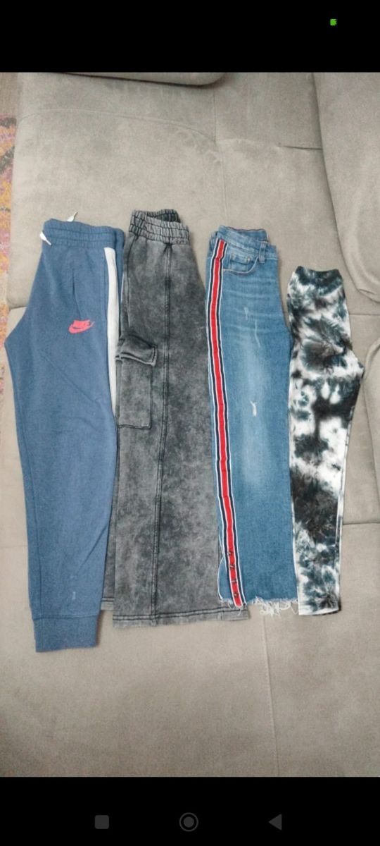 Set 4 pantaloni ragazza 10 anni