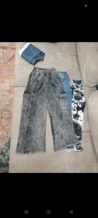 Set 4 pantaloni ragazza 10 anni