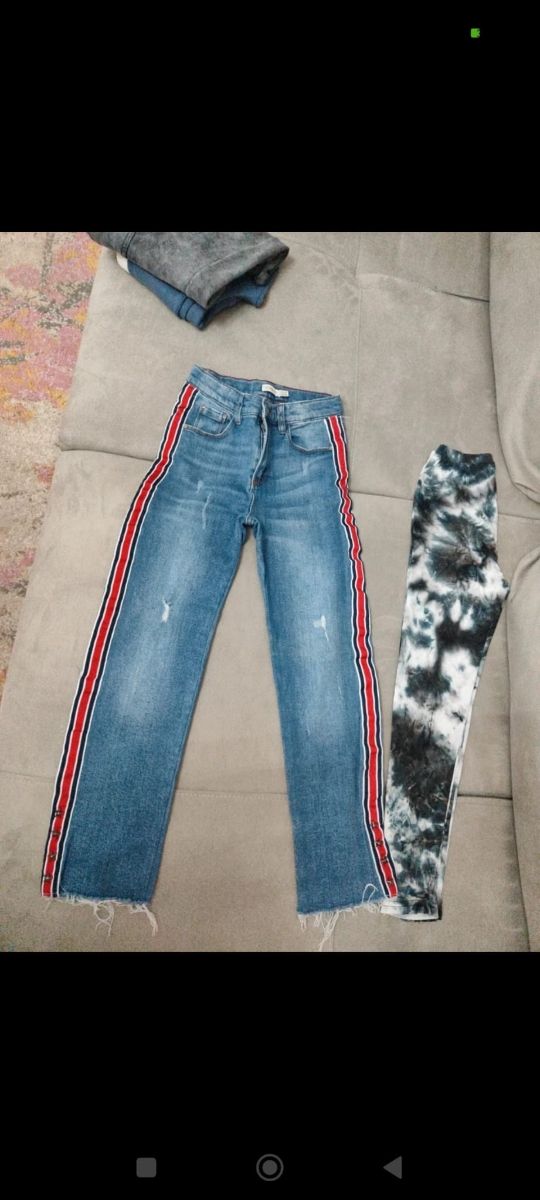 Set 4 pantaloni ragazza 10 anni