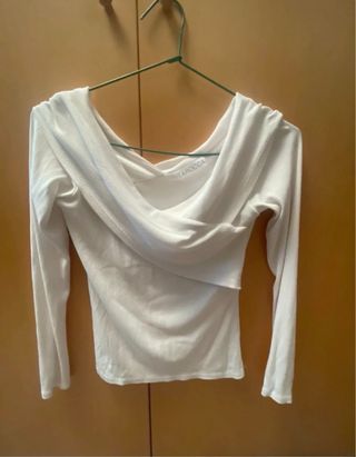 Camiseta Tarocca manga larga blanca