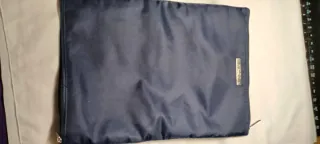 Bustina Armani blu doppia tasca