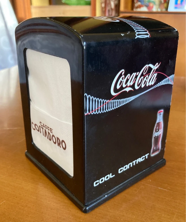 Portatovaglioli Coca Cola Vintage