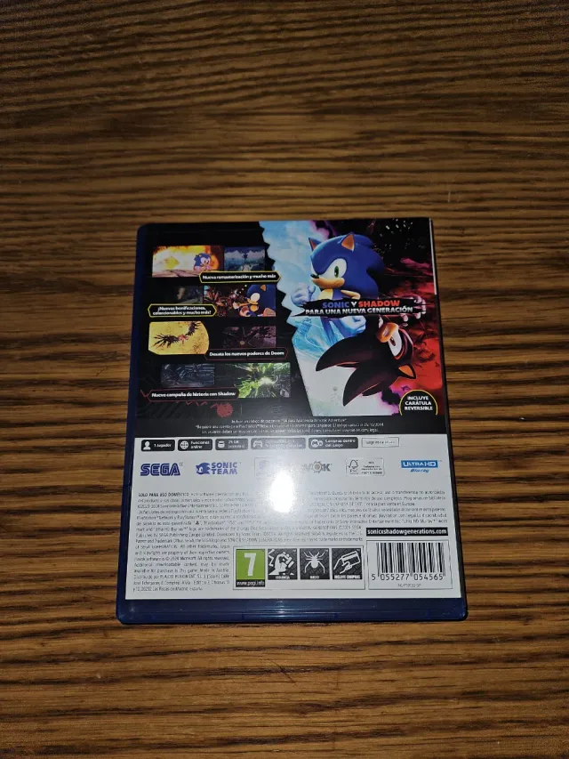 Sonic X Shadow Generations PS5 Edición Día Uno