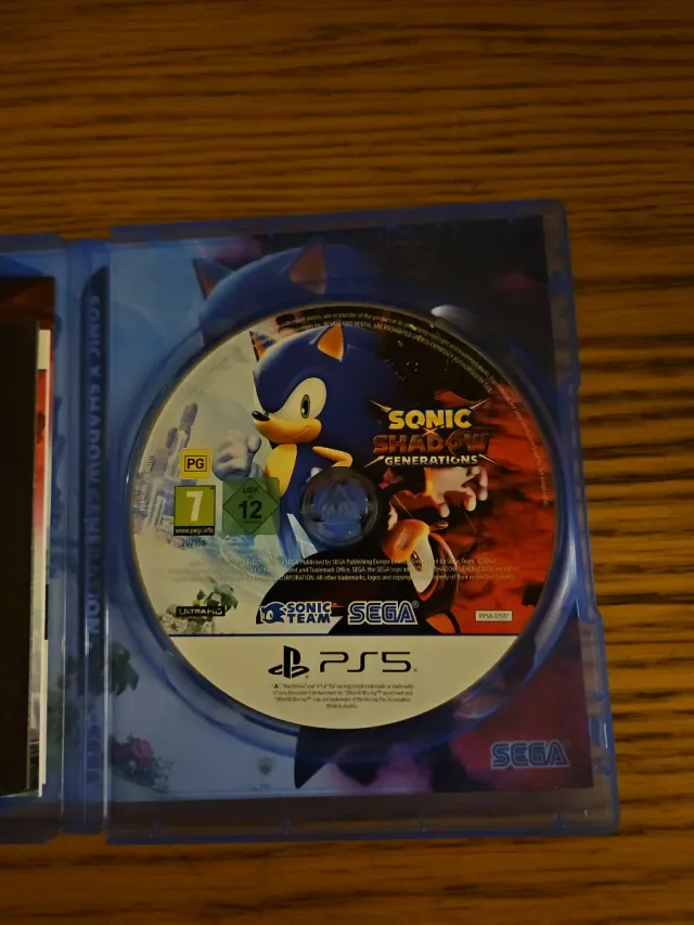 Sonic X Shadow Generations PS5 Edición Día Uno
