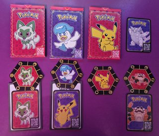 Pokémon cajas coleccionables Mcdonalds