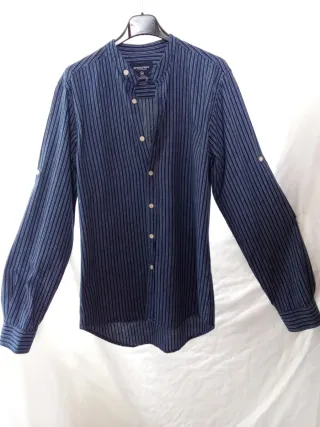 Camisa Springfield Rayas Hombre Azul