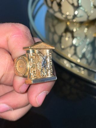 Anillo Oro 18k Arcángel Versace