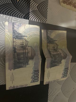 2 Billetes 100 Pesetas 1970 España 1000 liras 5di