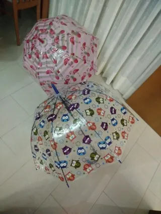 Lote 2 Paraguas Niña/o