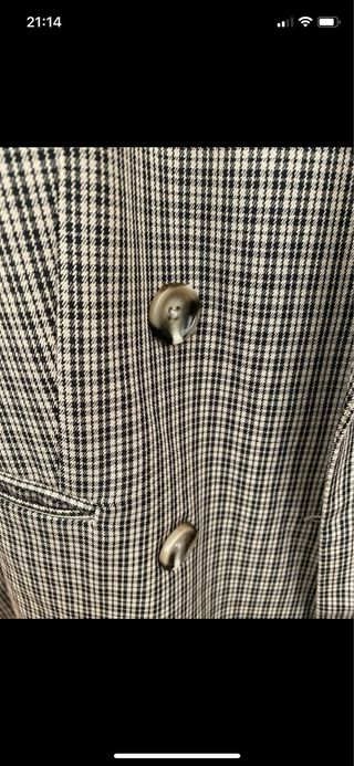 Americana cuadros Pull&Bear