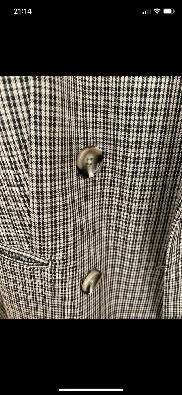 Americana cuadros Pull&Bear