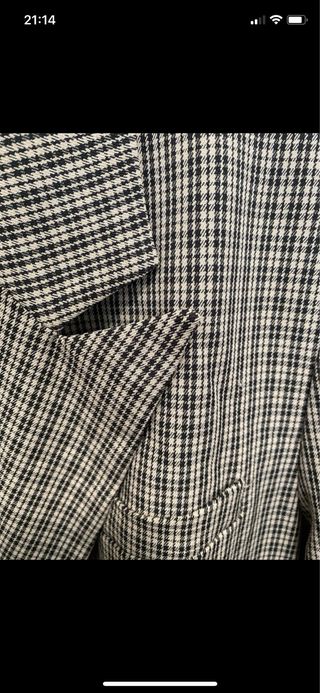 Americana cuadros Pull&Bear