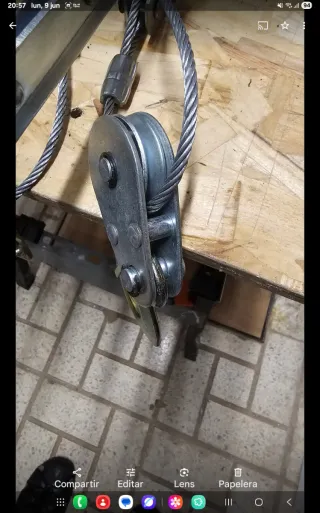 Tensor de cable 1000Kg