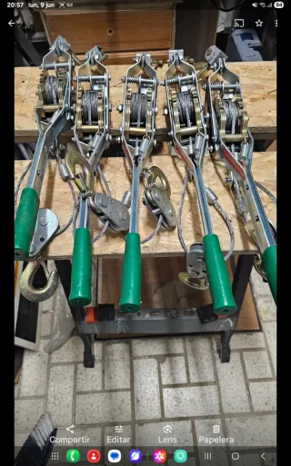 Tensor de cable 1000Kg