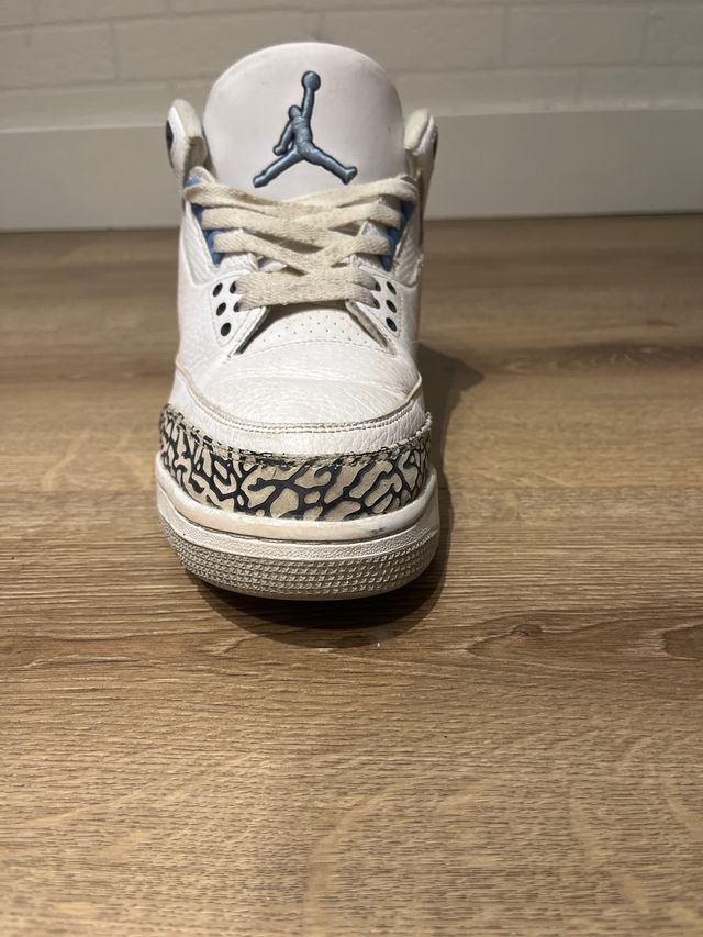 Jordan III UNC Azul Blanco