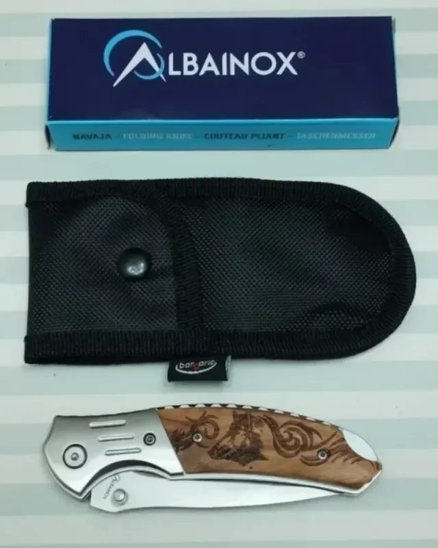 REBAJADA: MADERA TALLADA JABALI + REGALO FUNDA