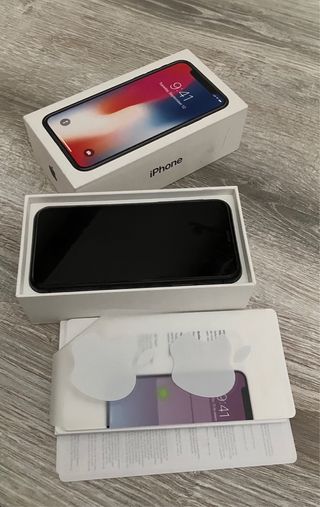 iPhone X 64GB Nero + Scatola Originale
