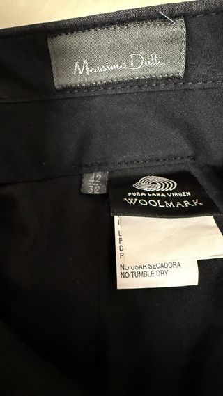 Traje de caballero gris talla 42