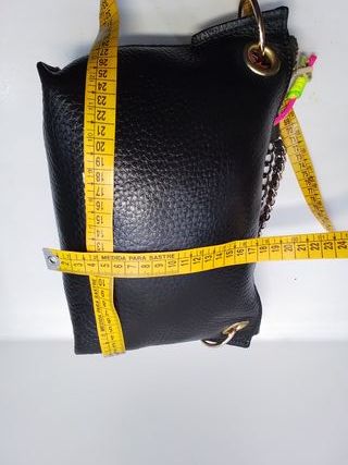 Bolso Bimba y Lola Negro Cadena Multicolor