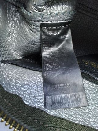 Bolso Bimba y Lola Negro Cadena Multicolor