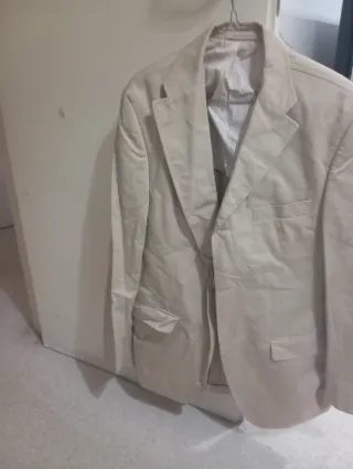 Traje Massimo Dutti Beige