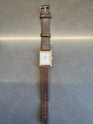 Reloj Junghans chapado en oro Quarzo