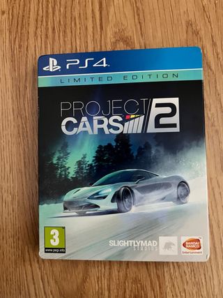Project CARS 2 PS4 Edición Limitada steel box