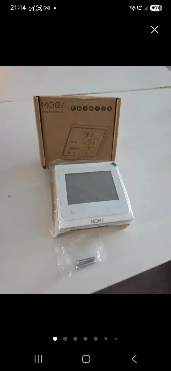 Termostato Inteligente WiFi Moes Nuevo