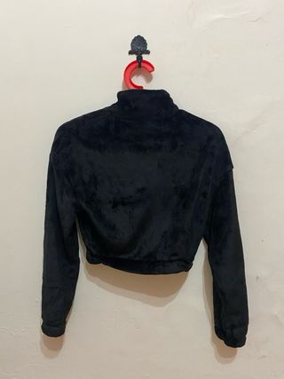 Chaqueta pelocarta mujer negra