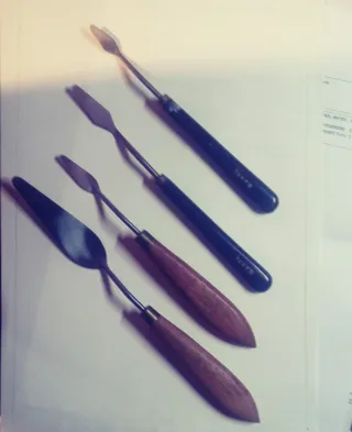 Set 4 Espátulas de Pintura