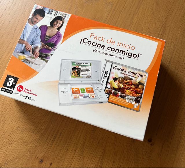 Nintendo DS Lite Blanca Completa como nueva